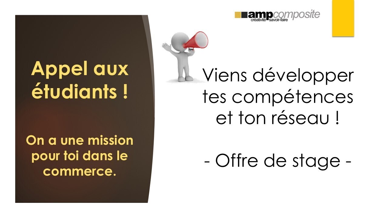 OFFRE DE STAGE